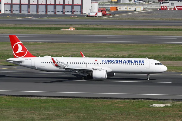 Istanbul Turkey Октября 2021 Turkish Airlines Airbus A321 271Nx 10382 — стоковое фото