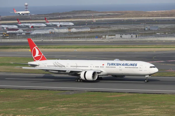 Istanbul Türkei Oktober 2021 Boeing 777 3F2Er 44119 Der Turkish — Stockfoto