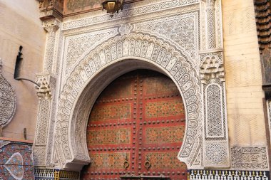 Fez City, Fas 'ta Bir Binanın Kapısı