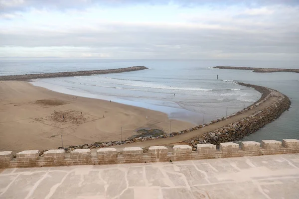 Atlantic Ocean Coast Rabat City Morocco — Stock Fotó