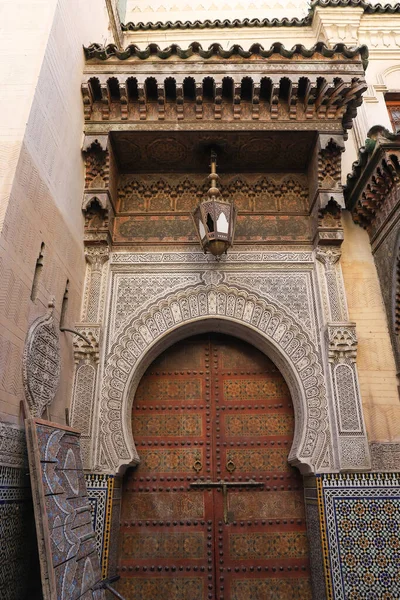 Door of a Building in Fez City, Morocco