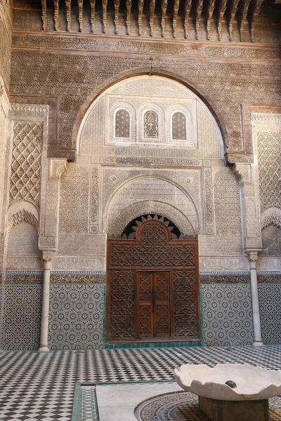 Bou Inania Madrasa Fez City Morocco — Stock Photo, Image