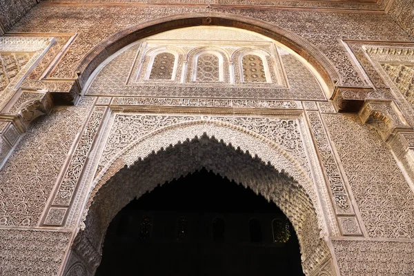 Bou Inania Madrasa Fez City Maroko — Zdjęcie stockowe