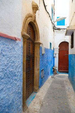 Udayas 'ın Kasbah caddesi Rabat City, Fas