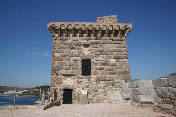 Torre Nel Castello Bodrum Mugla City Turchia — Foto Stock