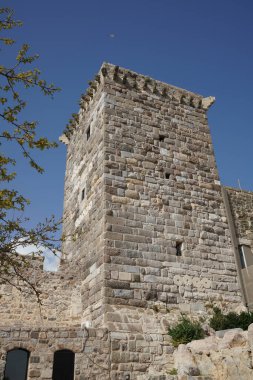 Bodrum Kalesi 'ndeki kule, Mugla Kenti, Türkiye