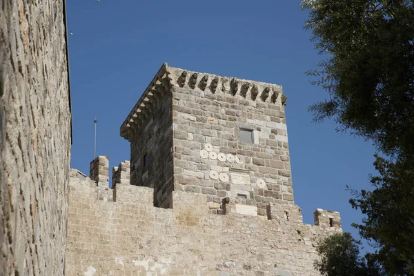 Torre Castelo Bodrum Mugla City Turquia — Fotografia de Stock