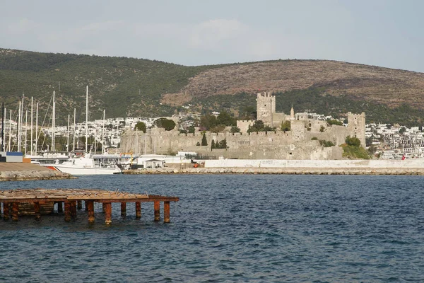 Bodrum Slott Bodrum Stad Mugla Turkiet — Stockfoto