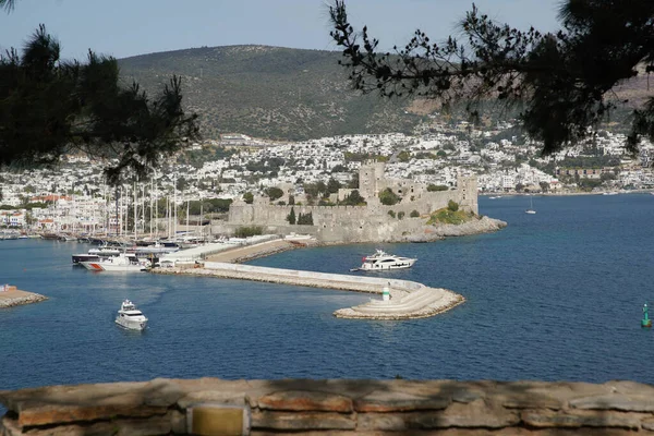 Bodrum Slott Bodrum Stad Mugla Turkiet — Stockfoto