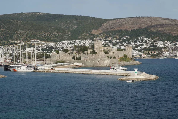 Bodrum Kastély Bodrum Városban Mugla Törökország — Stock Fotó