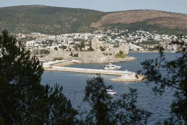 Bodrum Kasteel Bodrum Stad Mugla Turkije — Stockfoto