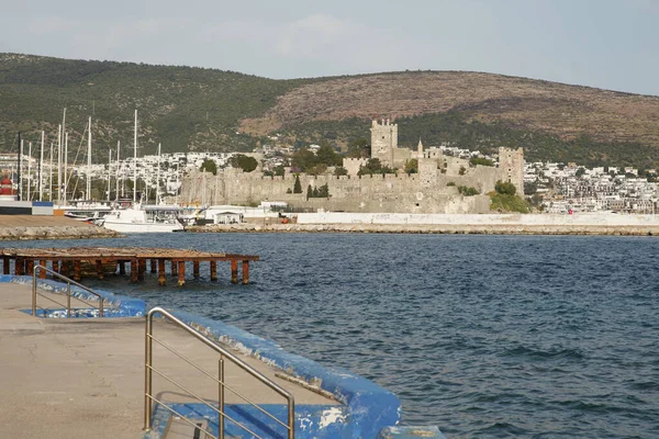 Zamek Bodrum Mieście Bodrum Mugla Turcja — Zdjęcie stockowe