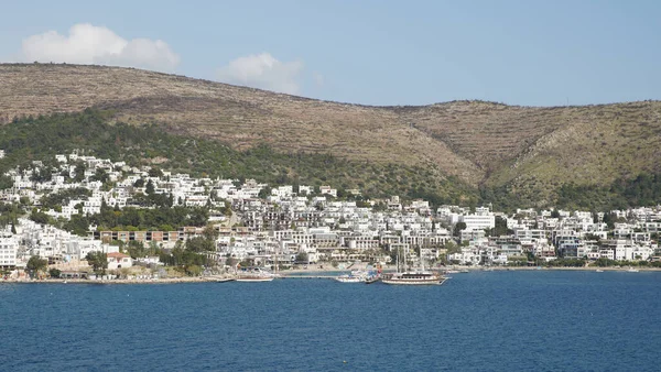 Türkiye 'nin Ege kıyısındaki Bodrum Kasabası