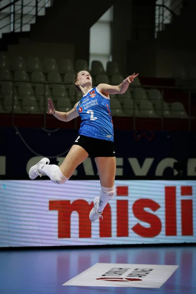 Istanbul Turkey March 2022 Hanna Orthmann Serves Turk Hava Yollari — Φωτογραφία Αρχείου