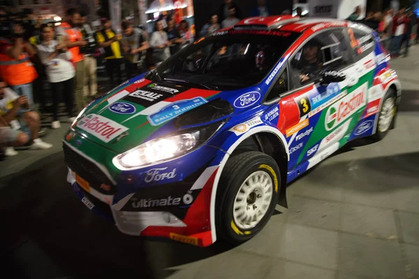 Mugla Turkey April 2022 Ali Turkkan Ford Fiesta Castrol Ford – stockfoto