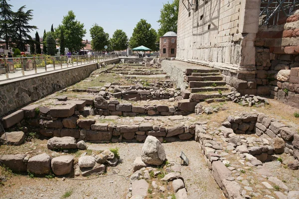 Ναός Του Αυγούστου Και Της Ρώμης Στην Άγκυρα Turkiye — Φωτογραφία Αρχείου