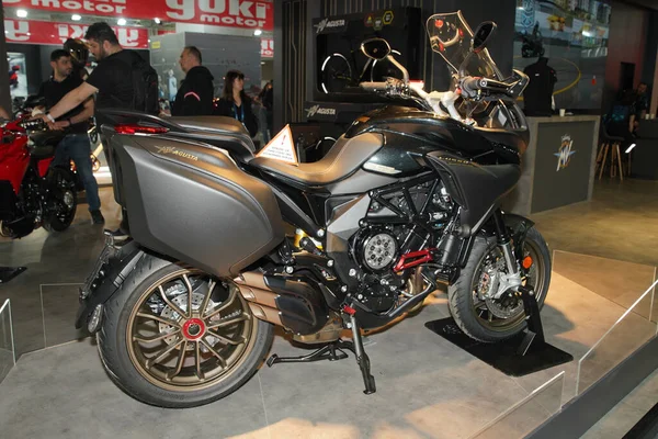 Istanbul Turkey April 2022 Agusta Lusso Display Motobike Expo Istanbul — Stockfoto