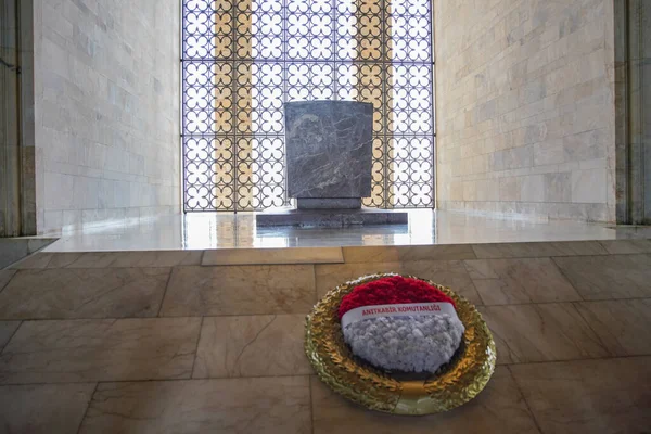 Anitkabir Mausoleum Mustafa Kemal Ataturk Ankara City Turkiye — Foto Stock