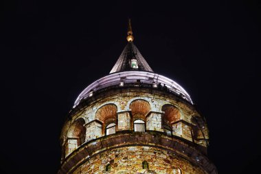 Galata Kulesi, Galata bölgesinde, Istanbul City, Türkiye
