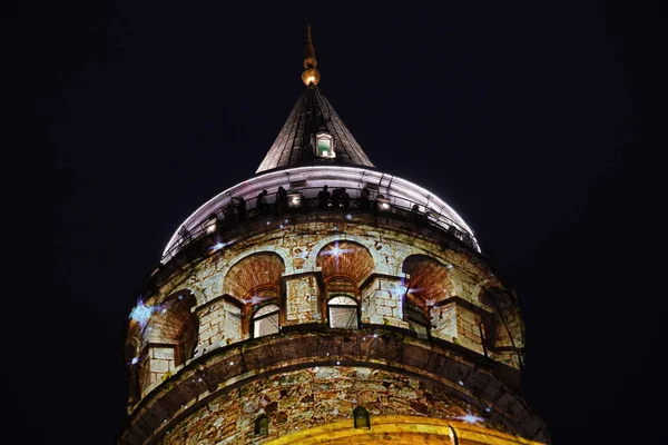 Torre Galata Distrito Galata Ciudad Estambul Turquía —  Fotos de Stock