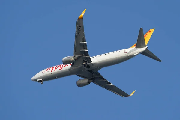 Istanbul Turkey May 2022 Pegasus Airlines Boeing 737 8Al 62687 — Stock Photo, Image