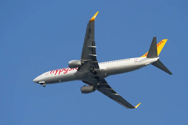 Istanbul Turkey May 2022 Pegasus Airlines Boeing 737 82R 63704 — Stock Photo, Image