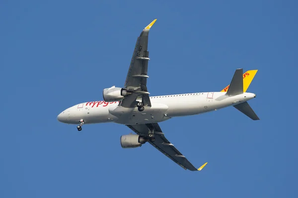 Istanbul Turkey May 2022 Pegasus Airlines Airbus 320 251N 10465 — Stock Photo, Image