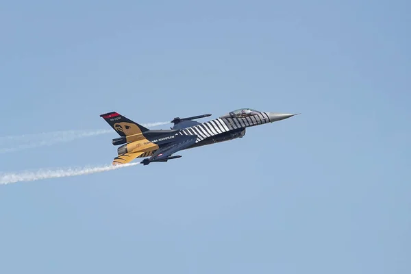 Istanbul Turkey May 2022 Soloturk Air Aerobatics Show Istanbul Ataturk — Foto de Stock