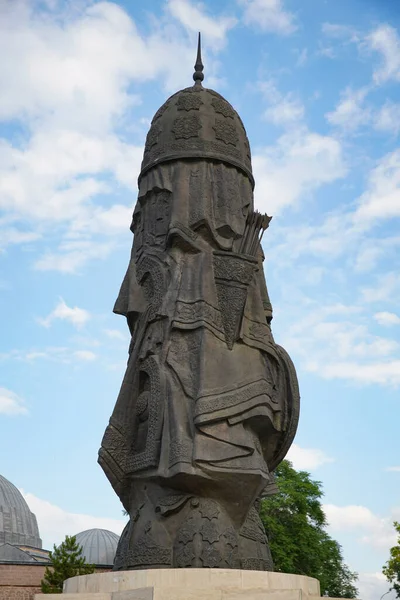 Seljuk Statue Konya City Square Konya City Turkiye —  Fotos de Stock