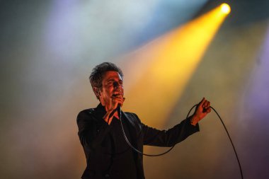 ISTANBUL, TURKEY - MAY 29, 2022: Teoman concert during celebrations of anniversary of Istanbuls conquest