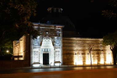 Entrance of Karatay Madrasa in Konya City, Turkiye