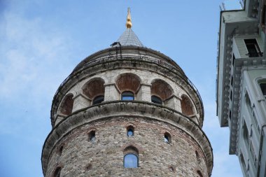 Galata Kulesi, Galata bölgesinde, Istanbul City, Türkiye