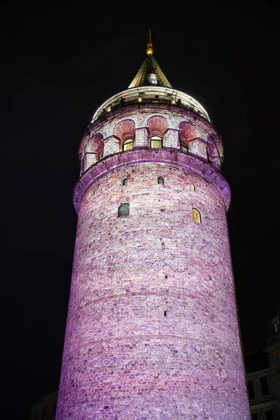 Galata Tower Galata District Istanbul City Turkey — Stock Photo, Image