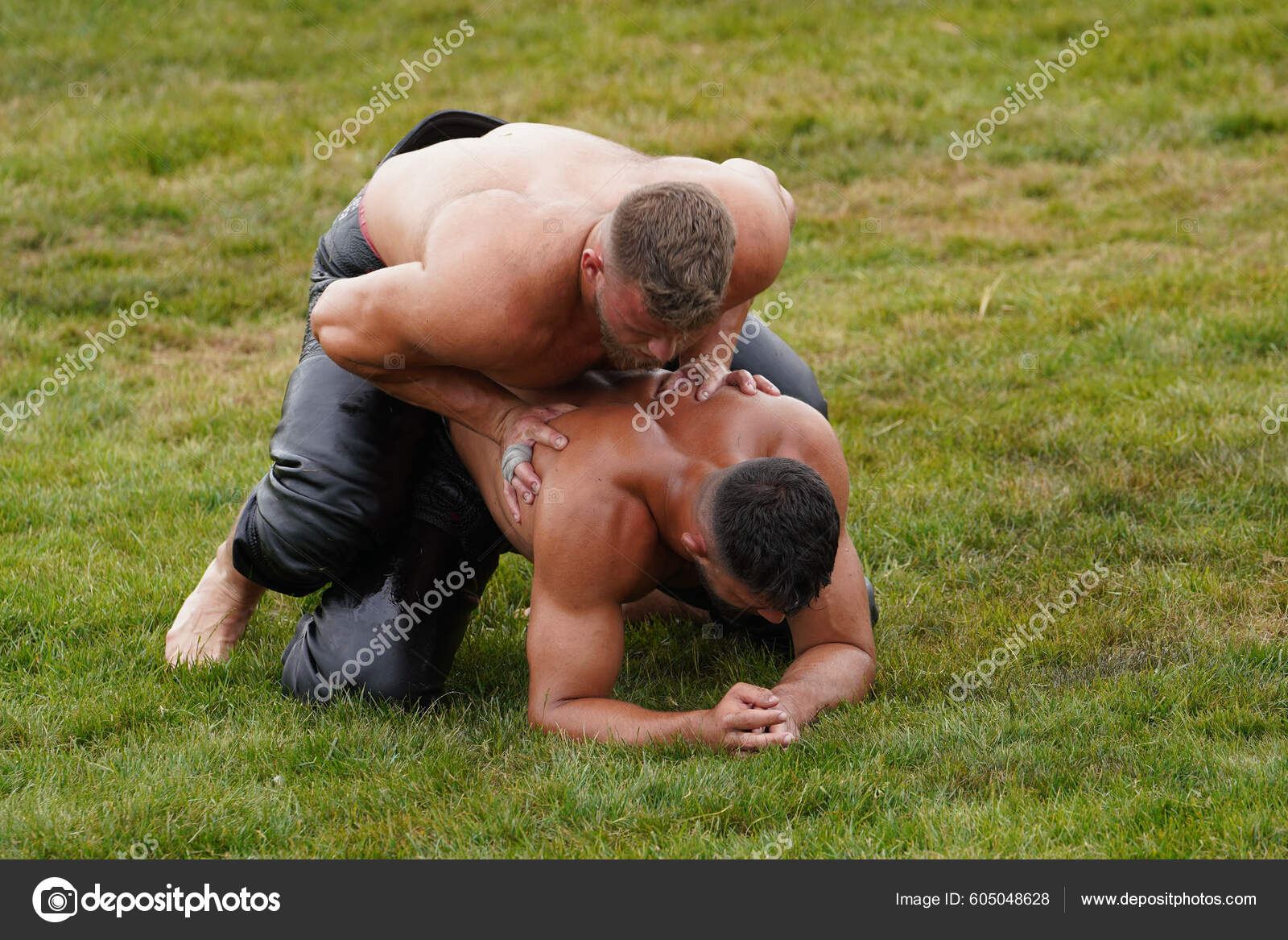 Oil wrestling sale