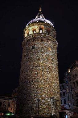 Galata Kulesi, Galata bölgesinde, Istanbul City, Türkiye