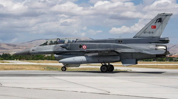 Konya Turkiye June 2022 Turkish Air Force Lockheed Martin 16D — Stock fotografie