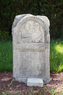 Grave Stone in Museum of Anatolian Civilizations in Ankara, Turkiye