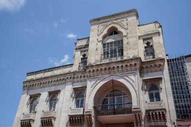 Eminonu ilçesindeki eski bina, İstanbul, Türkiye