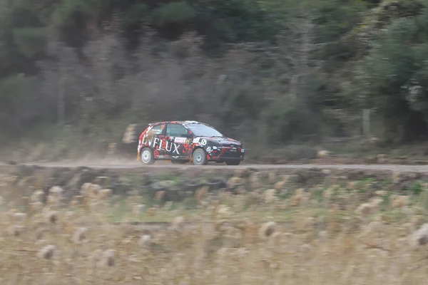 Kocaeli Turquía Diciembre 2021 Burak Akin Conduce Ford Fiesta Durante — Foto de Stock