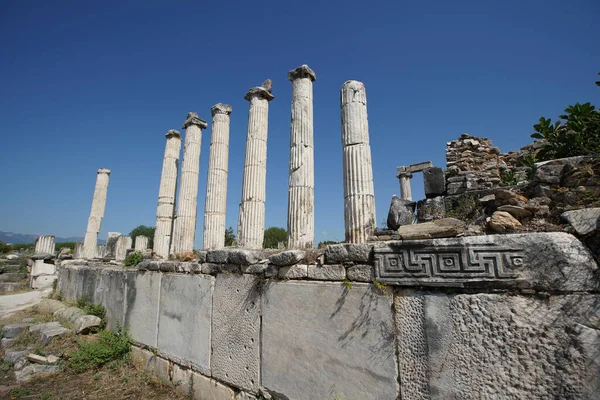 Templo Afrodita Afrodisias Ciudad Antigua Geyre Aydin Turkiye — Foto de Stock