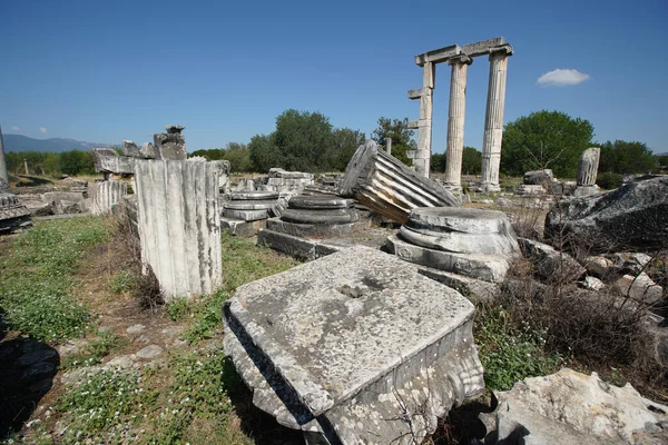 Aphrodisias Taki Afrodit Tapınağı Geyre Aydın Türkiye — Stok fotoğraf