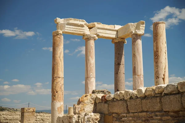 Tripoli Sulla Città Antica Meander Nella Città Denizli Turkiye — Foto Stock