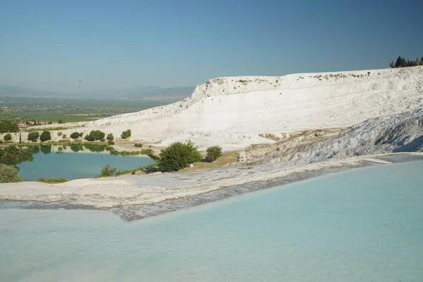 Denizkiye 'de Pamukkale' de Travertines Terası