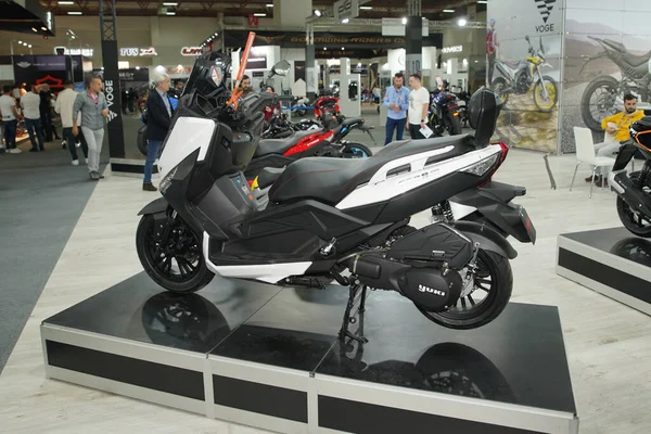 Istanbul Turkey April 2022 Yuki Motorcycle Display Motobike Expo Istanbul — Fotografia de Stock