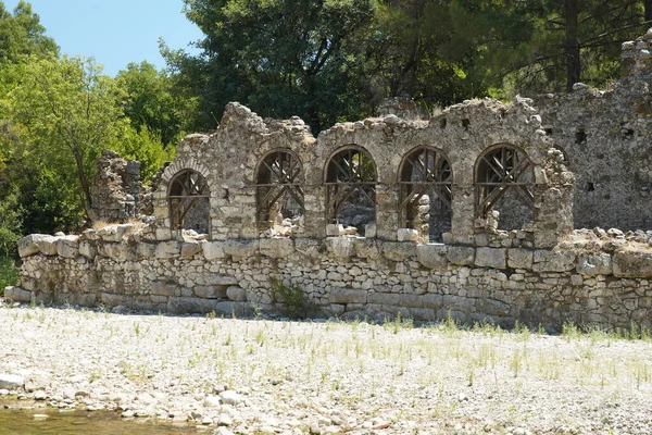 Olympus Ancient City Kumluca Antalya City Turkiye — Foto de Stock