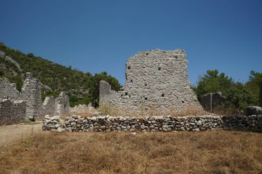 Antalya Şehri, Kumluca 'daki Olimpos Antik Kenti, Türkiye