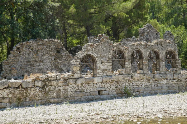 Olympus Ancient City Kumluca Antalya City Turkiye — Foto de Stock