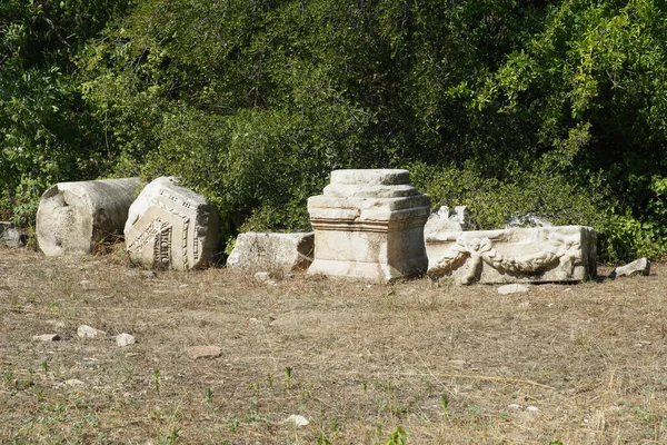 Geyre Aydın Türkiye Deki Aphrodisias Antik Kentinde Harabeler — Stok fotoğraf
