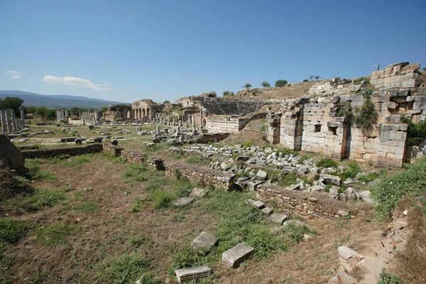 Theater Der Antiken Stadt Aphrodisien Geyre Aydin Turkiye — Stockfoto