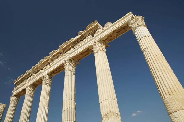 Columnas Laodicea Sobre Ciudad Antigua Lycus Denizli City Turkiye —  Fotos de Stock